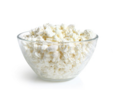 Cottage cheese je v podstate tvaroh, ktorý má bielkoviny v každom jednom kúsku.